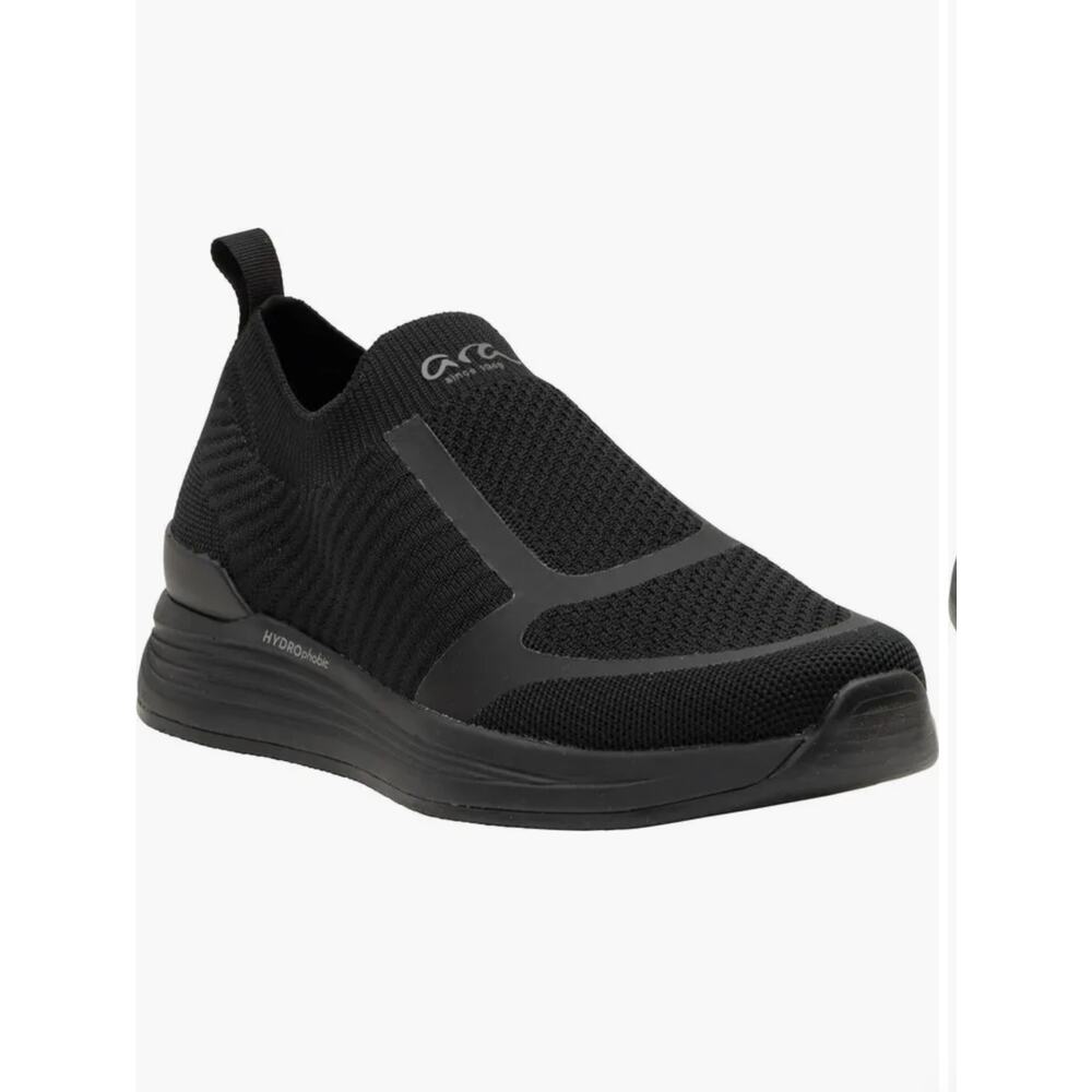 Ara Comfort Carlton Slip On Hydrophobic Tennis Shoes Black Mens Size 42 EU, 9 US